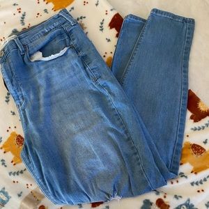 Blue jeans size 14 from kohls.